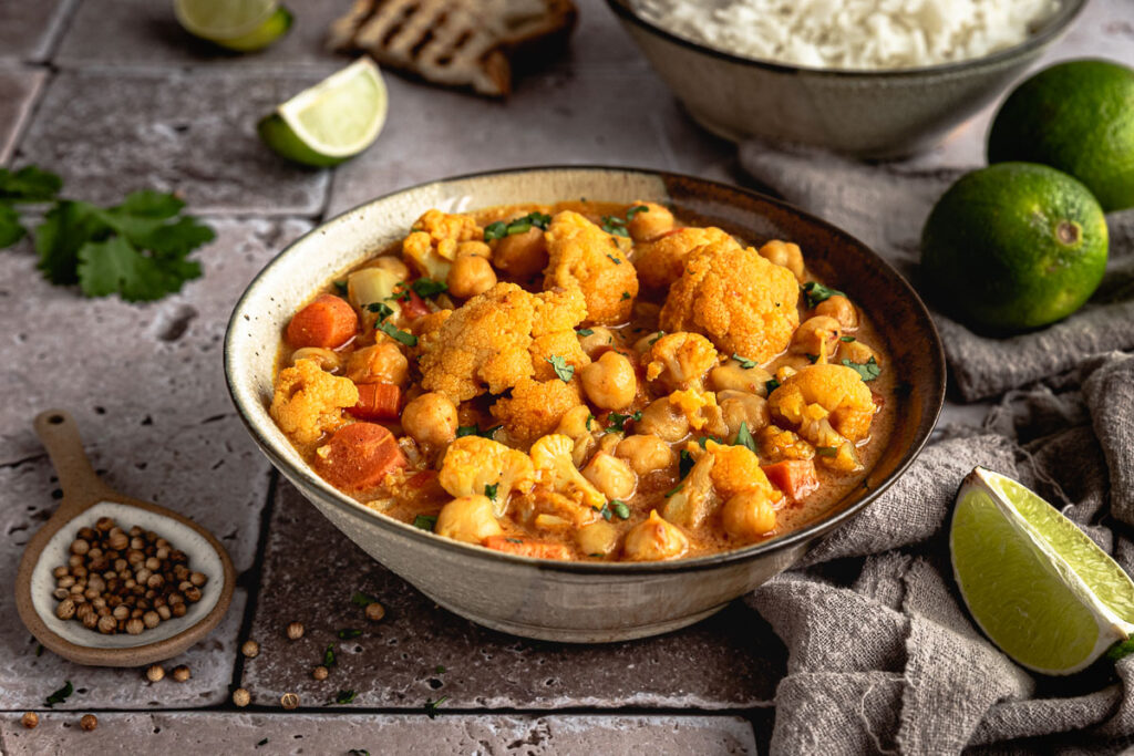 Tikka masala de grão de bico | Luís Miguel Costa