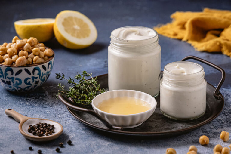 Maionese de aquafaba